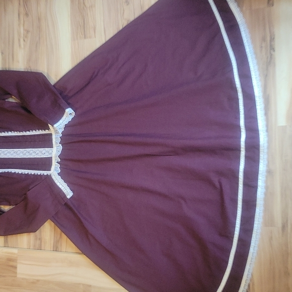 Vintage 70s Gunne Sax Junior Dress S - Picture 7 of 17